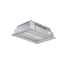 IP65 Waterproof 50W led gas station lamp with 7 years warranty